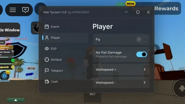 Скрипт на War Tycoon в Roblox Без Ключа [ESP, Полёт]