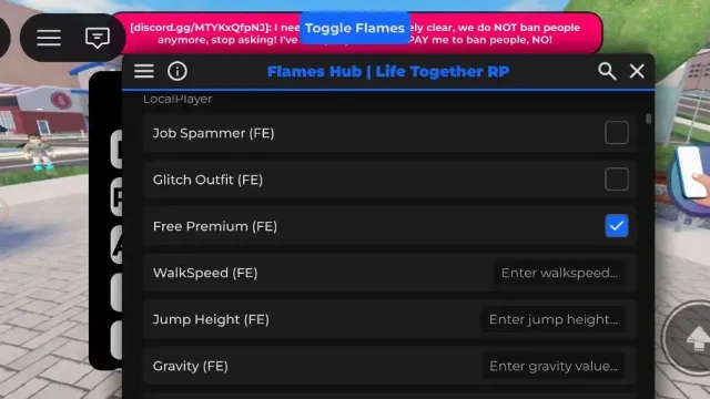 Скрипт на Жизнь вместе РП в Roblox Без Ключа [FE, Admin, Spammer]