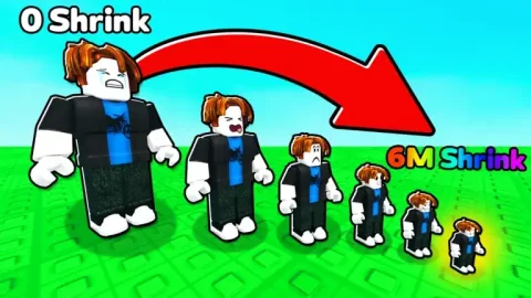 Скрипт на +1 Shrink Per Step в Roblox Без Ключа [Auto Win, Teleport]