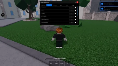 Скрипт на Ultimate Battlegrounds в Roblox Без Ключа [Aimbot, ESP, Auto Win]