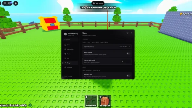 Скрипт на Hole Fishing в Roblox Без Ключа [Auto Fish, Auto Sell]