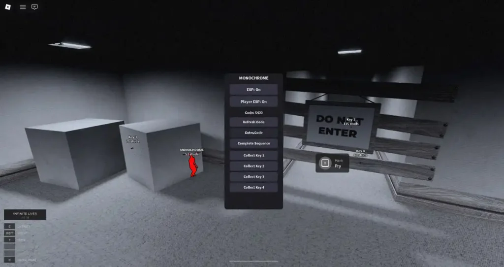 Скрипт на Monochrome в Roblox без ключа — Script V1